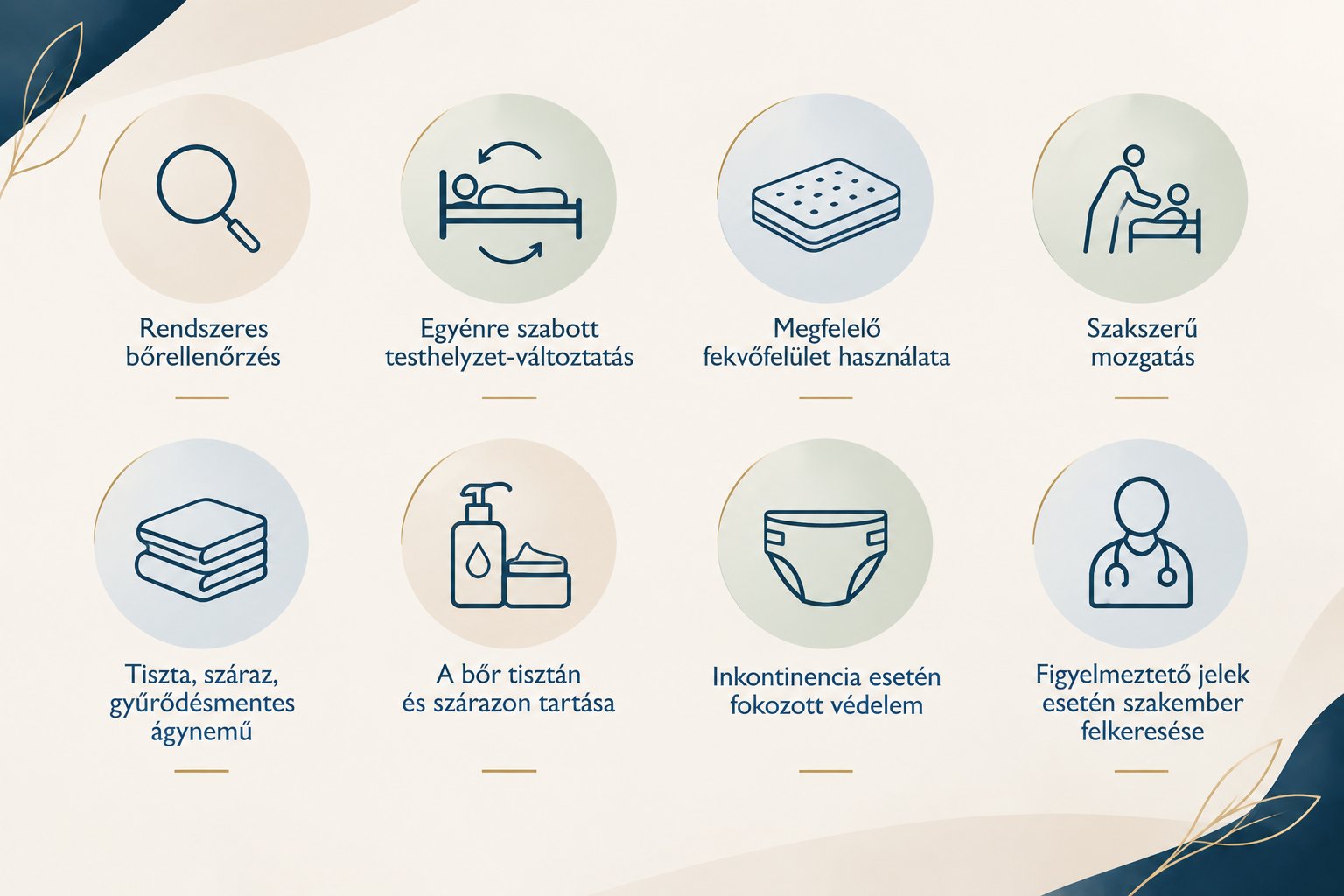 A tartós fekvés hatása a bőrre